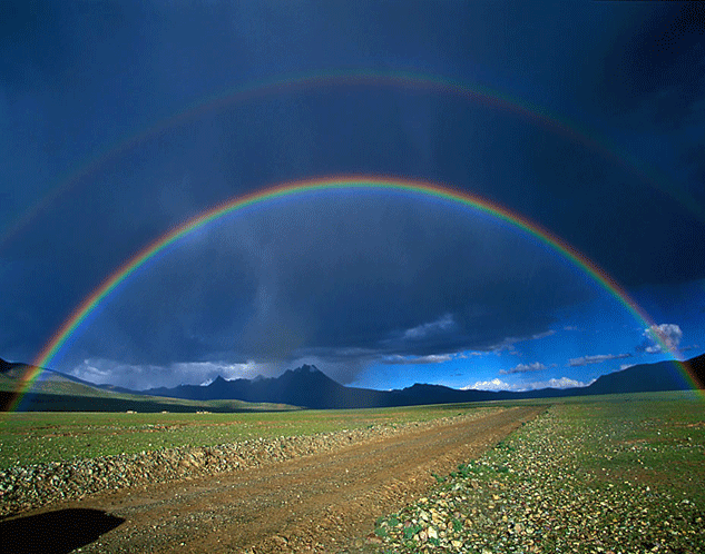 rainbow after rain