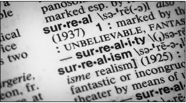 The dictionary folk at Merriam-Webster sum up 2016: surreal