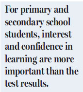 True value of exams is not in the score