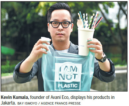 Indonesian company tackles plastic scourge