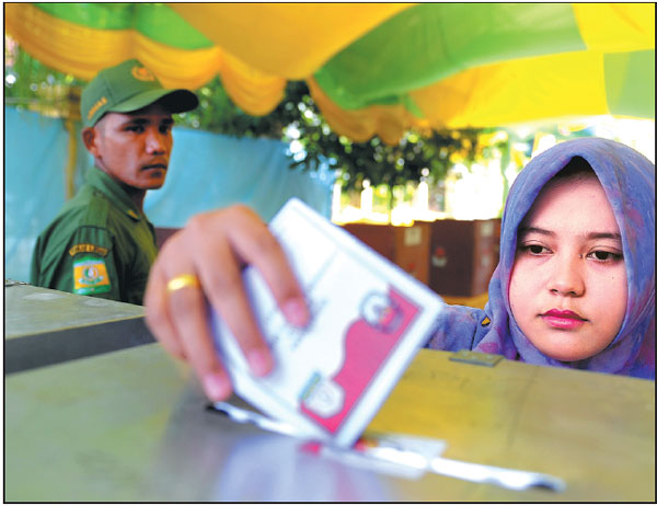 Tolerance test as Jakarta votes