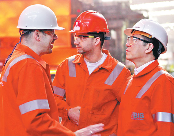 Investment from China helps give steel mill new life