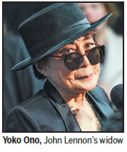 Decades later, Ono to get co-writing credit for Lennon hit Imagine