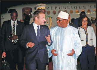 Macron in Mali for diplomatic push on Sahel anti-jihad force