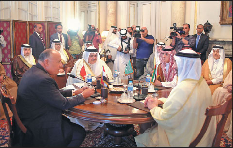 Arab states rap 'negative' Qatari reply