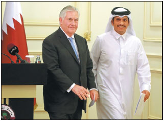 US envoy faces tough talks on Qatar row