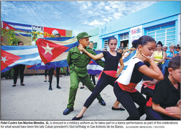 Castro remembered on 91st birthday