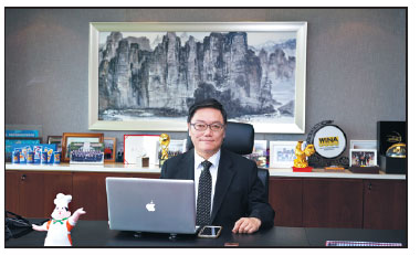 James Wei, CEO of Master Kong