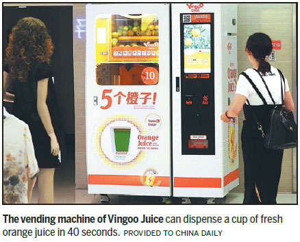 Fresh, nutritious, cheap - new-age juice machines serve joy