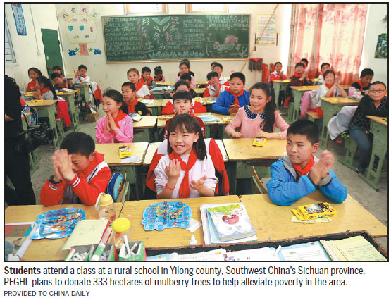 HK textile and garments supplier helps pave way out of poverty