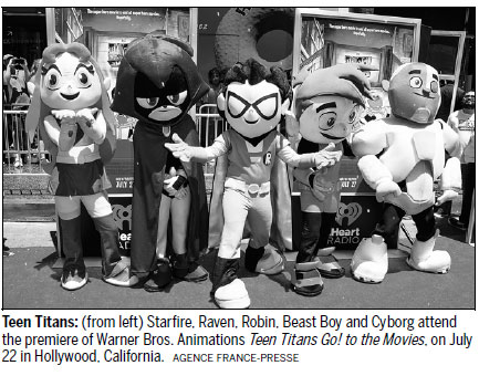 Cartoon 'Teen Titans' goof across DC universe