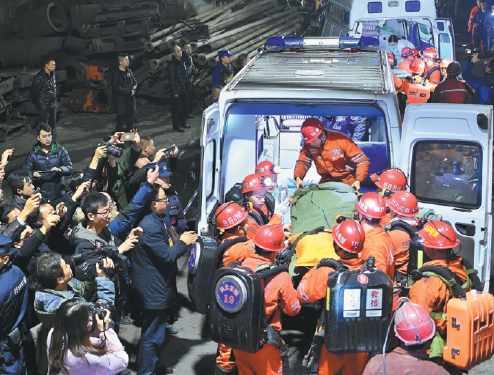 13 miners rescued from flooded pit on fifth day