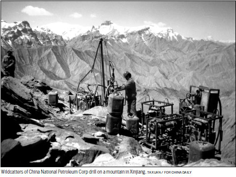 Wildcatters drill for oil in far west