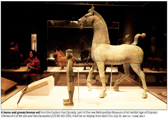 Met will display Qin, Han treasures