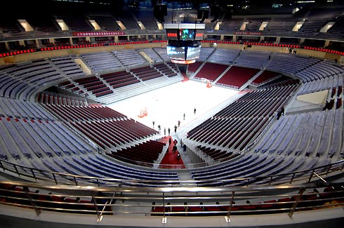 nba basketball gym