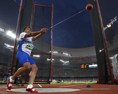 men's hammer throw gold