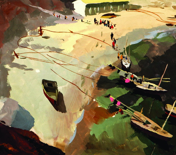 Gouache painting 10