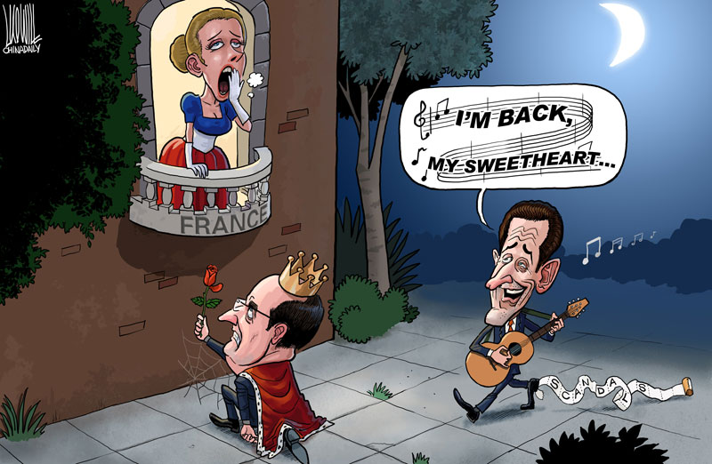 Sarkozy's back