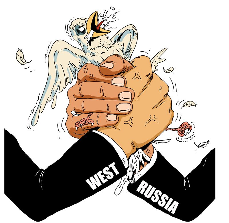 In The West The Russian 27