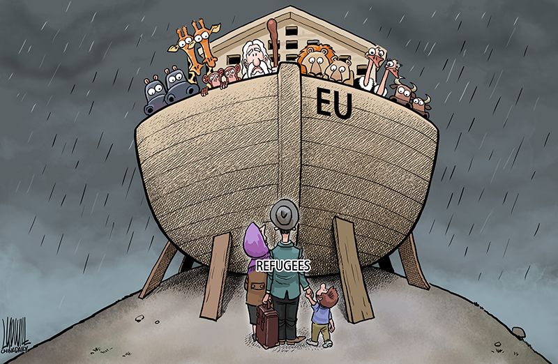 EU-bound refugees