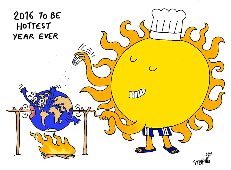 Hottest year ever