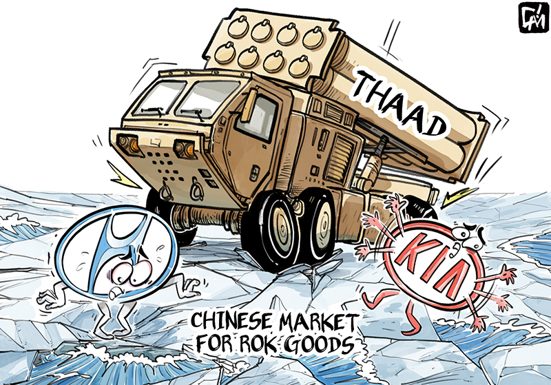 Impact of THAAD deployment