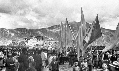 Tibet is liberated by PLA