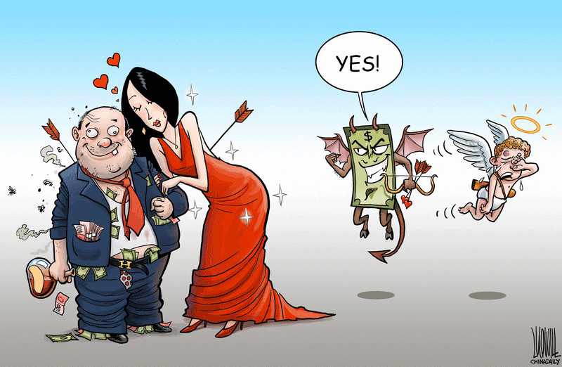 Top 10 most popular cartoons on China Daily website in 2014