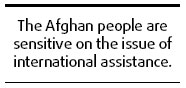The many sides of global efforts in Afghanistan