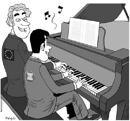 Shared vision of peace, from EU to Asia