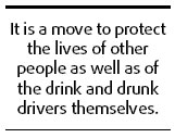 War on drink driving