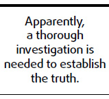 Twisted arm of the law