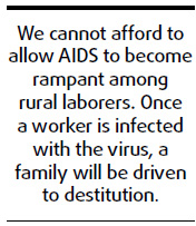 AIDS and rural laborers