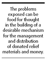 Manage donations well