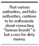 Infamous brands