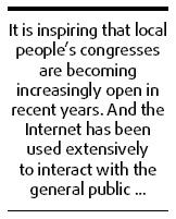 Role of people's congress