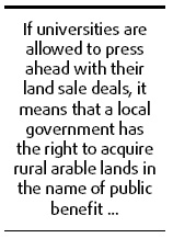 Farmers dealt a raw hand