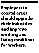 Lesson of labor crisis