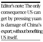 Toying with yuan won't help US