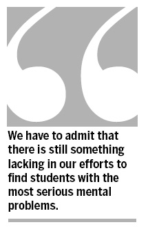 Psychologist ministers to students