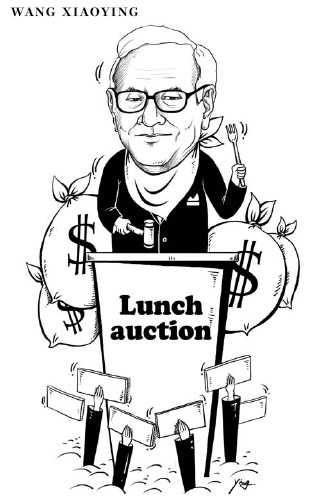 Lunch auction
