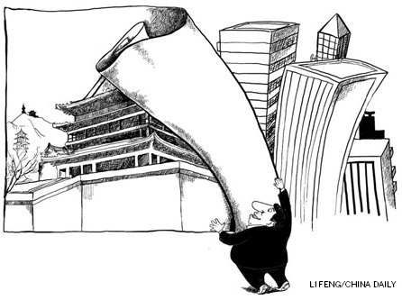 Case for preserving the old in China