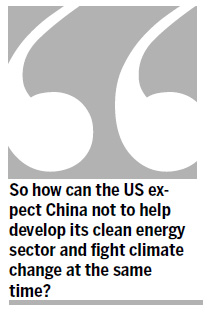 The clean energy game US plays