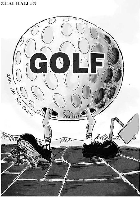 Golf course and land grab