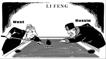West vs Russia on Syria