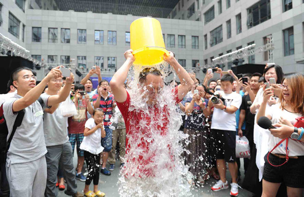 Do you support the ice bucket challenge?