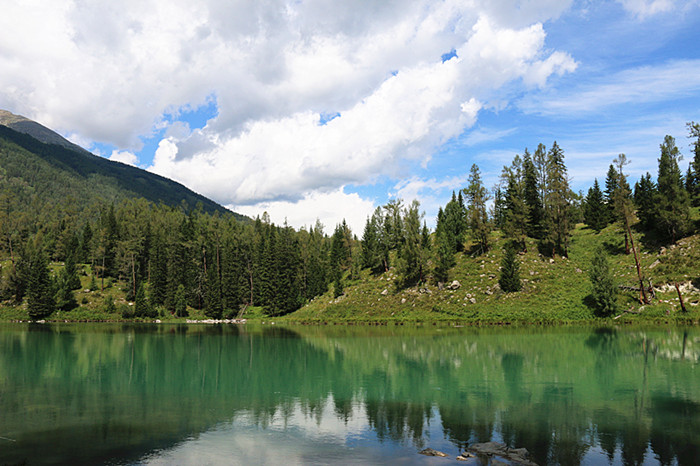 Kanas Lake, the pure land on earth