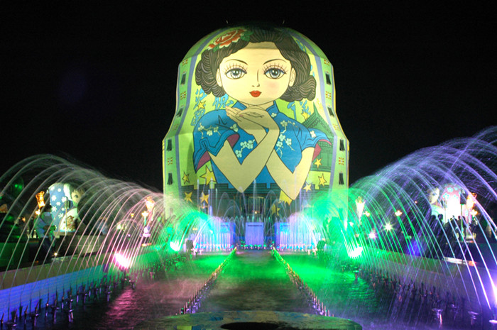 Manzhouli, city of matryoshka dolls