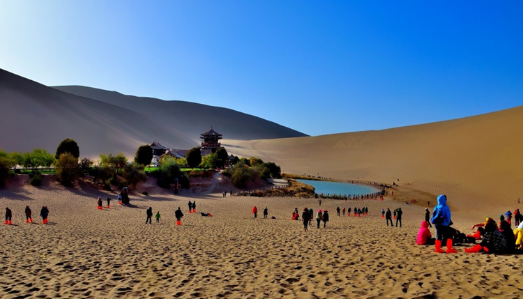 Dunhuang, a county on the Silk Road