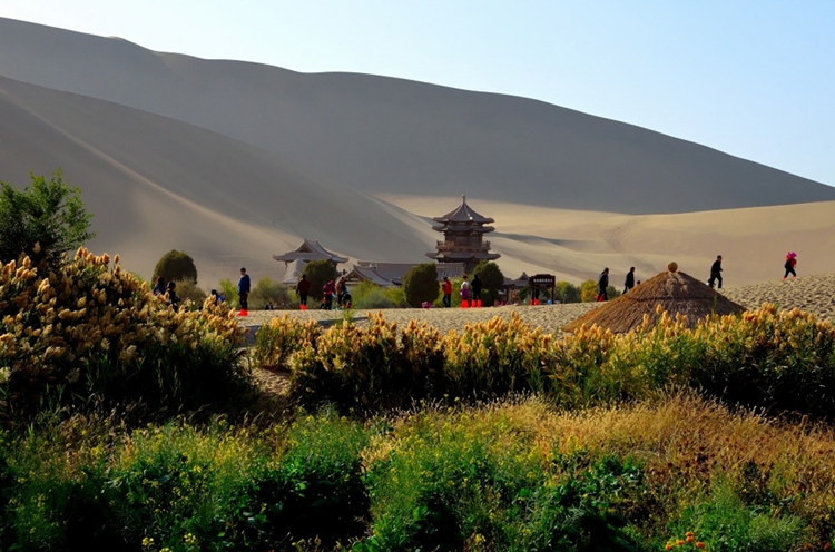 Dunhuang, a county on the Silk Road